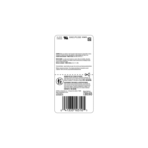 Duracell CR2032 3V Lithium Battery, Child Safety Features, 1 Count Pack, Lithium Coin Battery for Key Fob, Car Remote, Glucose Monitor, CR Lithium 3 Volt Cell