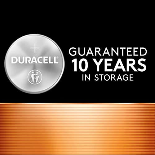 Duracell CR2032 3V Lithium Battery, Child Safety Features, 1 Count Pack, Lithium Coin Battery for Key Fob, Car Remote, Glucose Monitor, CR Lithium 3 Volt Cell