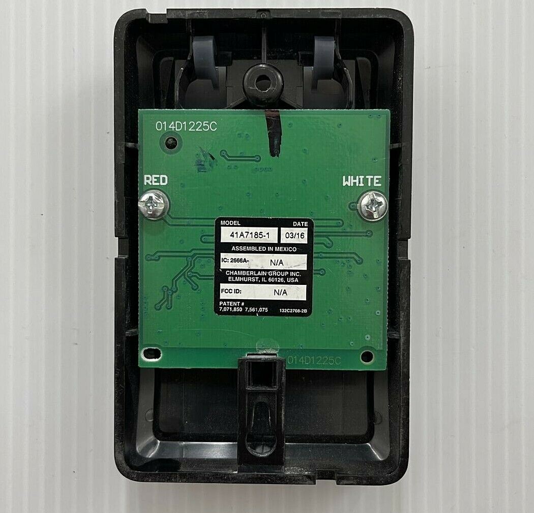 Chamberlain 41A7185-1 Multi Function Wall Button Control Panel Security+ 2.0 MyQ