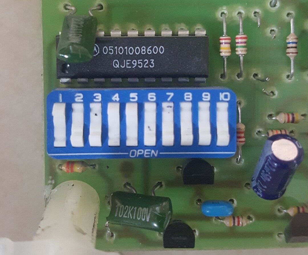 Wayne Dalton Replacement Radio Receiver Board 10 Dip Switch - Stanley 10984 B