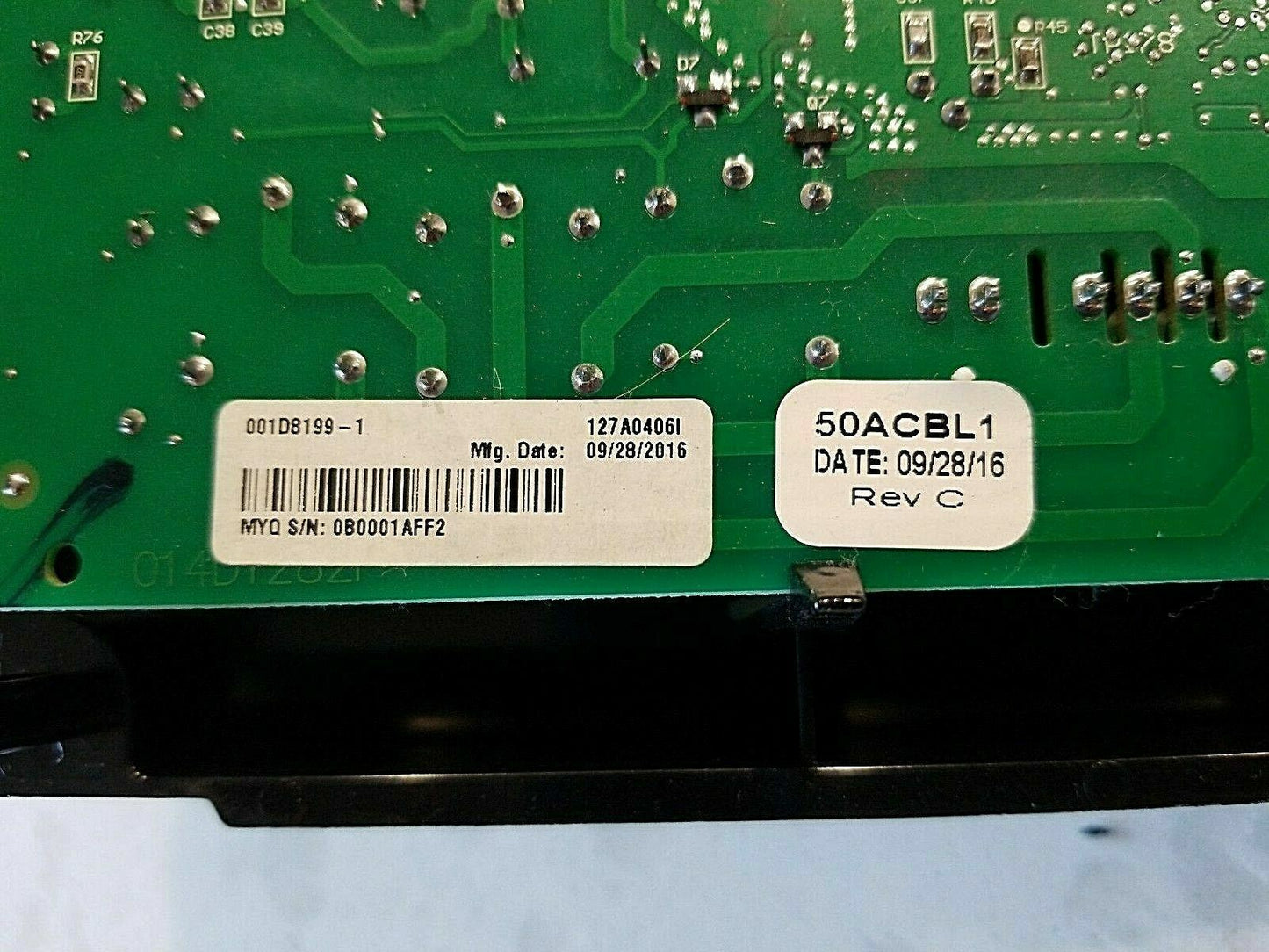 Liftmaster Chamberlain 001D8199-1 Circuit Board myQ Yellow Learn Button