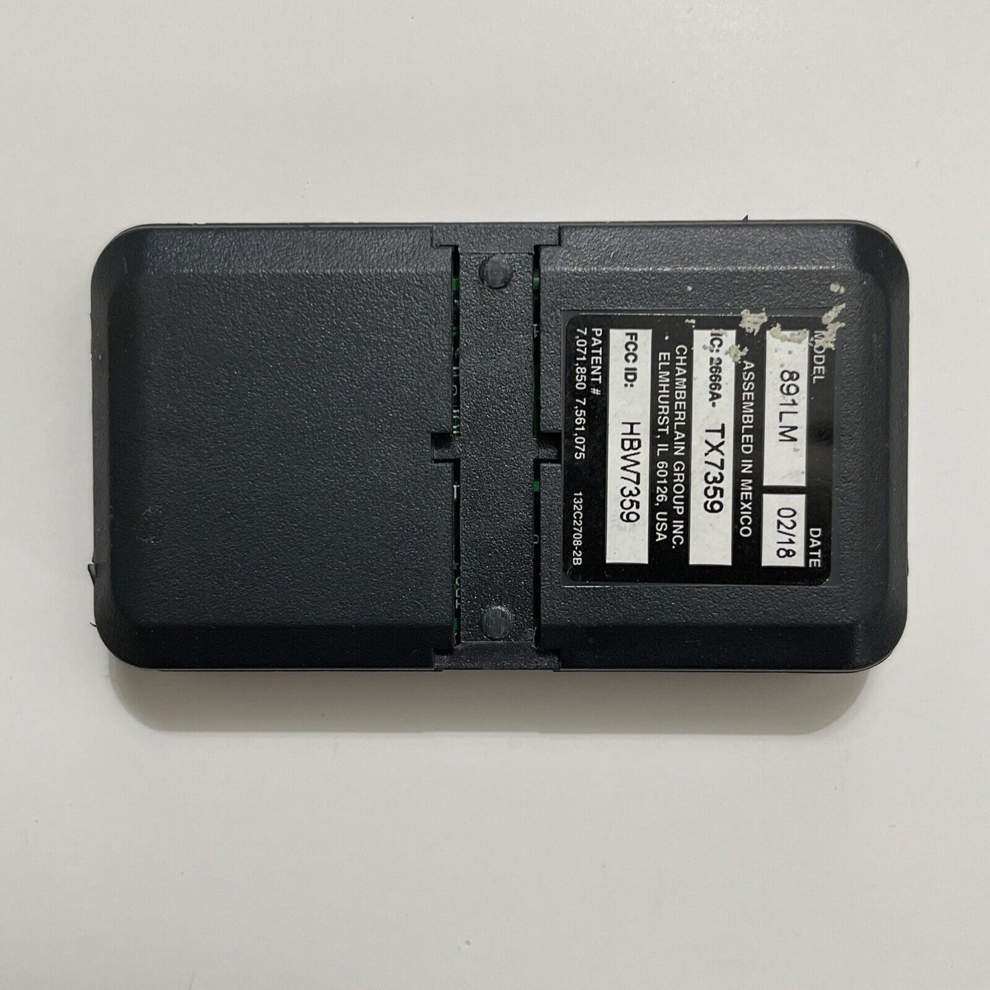 Genuine OEM Chamberlain Liftmaster 891LM 1 Button Garage Door Remote Control