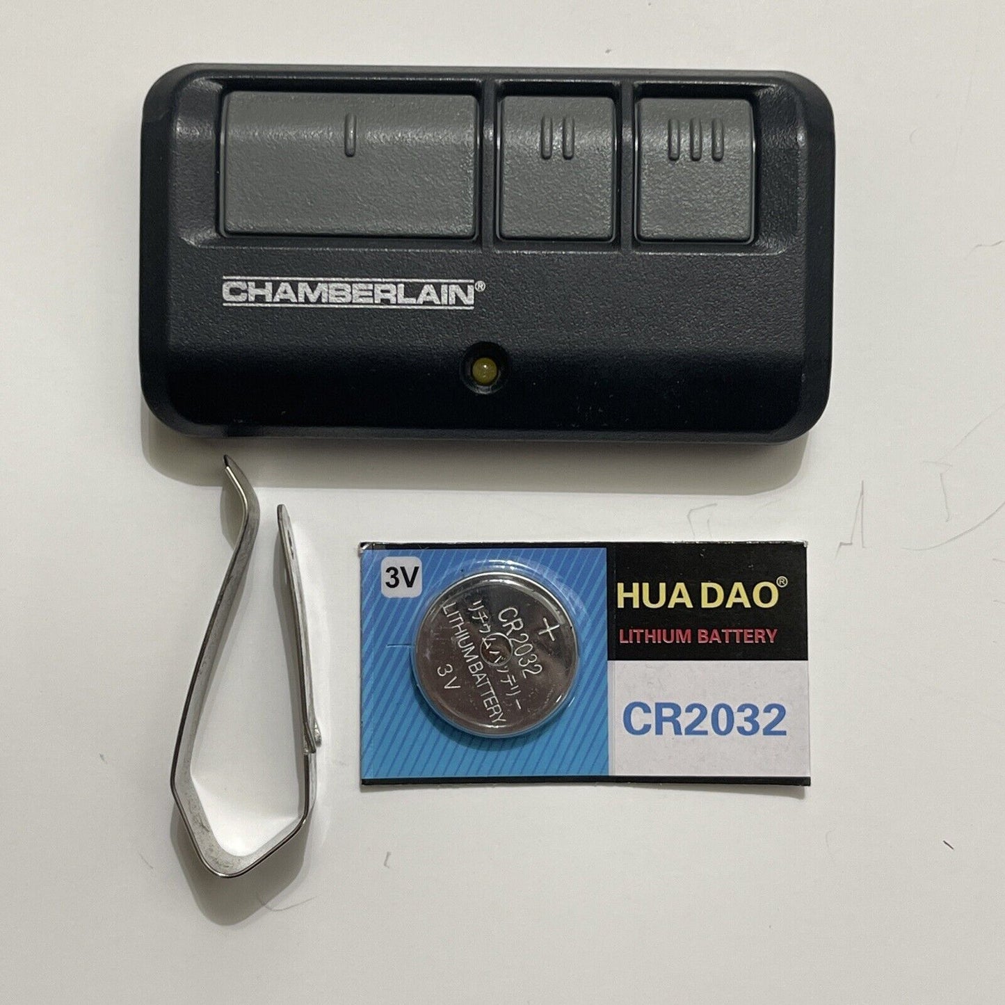 Genuine OEM Chamberlain Liftmaster 953ESTD 3 Button Garage Door Remote Control