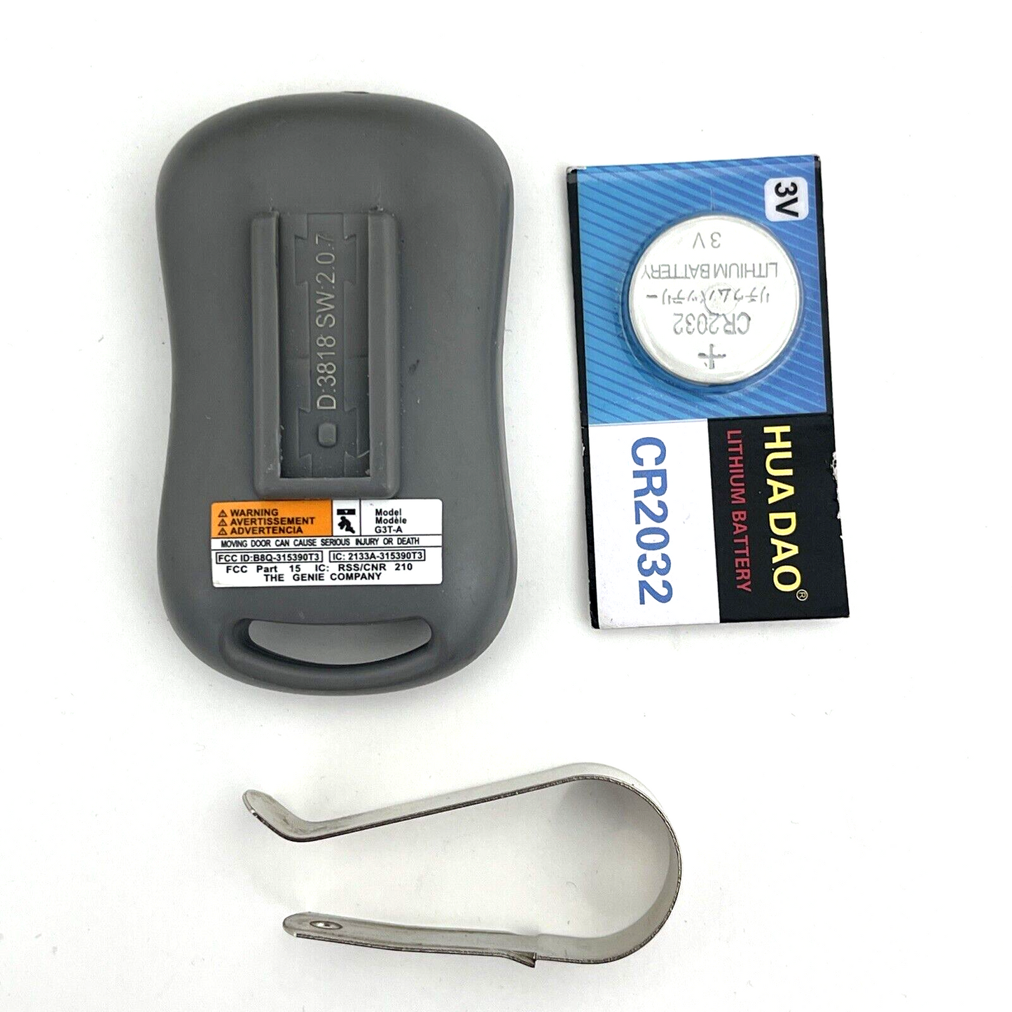 OEM Genie Intellicode G3T-A Garage Door Remote 3 Button Overhead Door G3T-BX