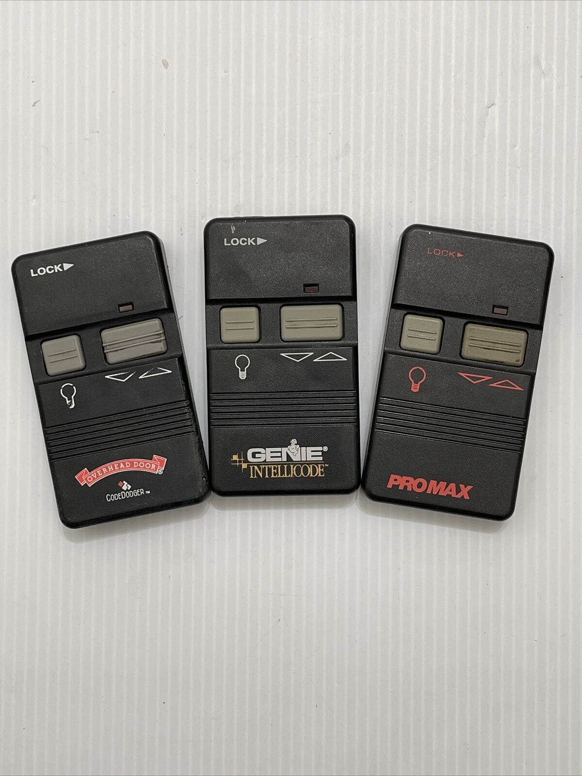Genie Intellicode Garage Door Opener Wall Button Series II - NO MOUNTING PLATE!
