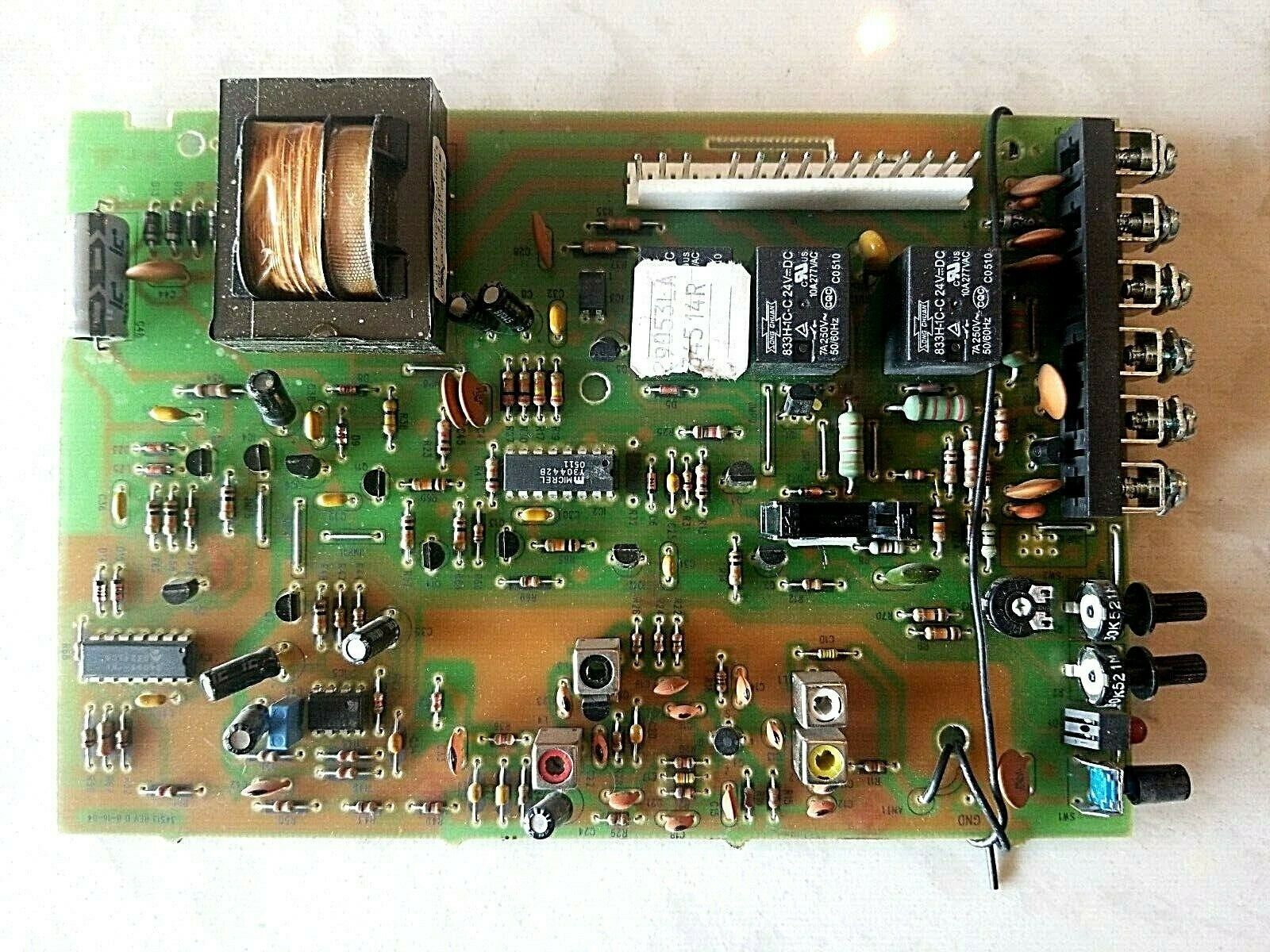 Genie Overhead Door Python Chain Glide 34514R Circuit Logic Board 6 Te