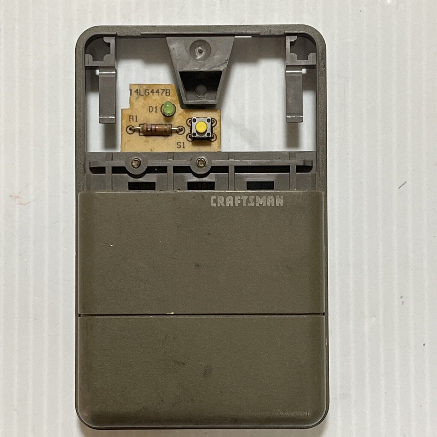 Craftsman 41A4899 Garage Door Opener Single Function Wall Console NO BUTTON!