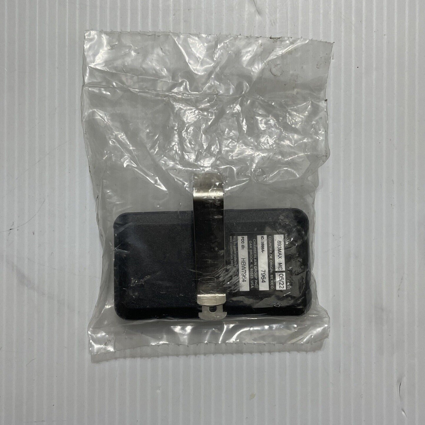 Genuine OEM Chamberlain Liftmaster 893MAX MC 3 Button UNIVERSAL Remote Control