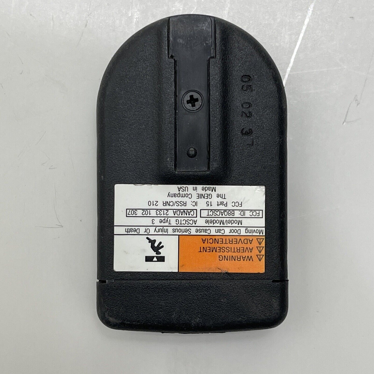 OEM Genie Intellicode ACSCTG Type 3 Button Garage Door Remote Overhead Door