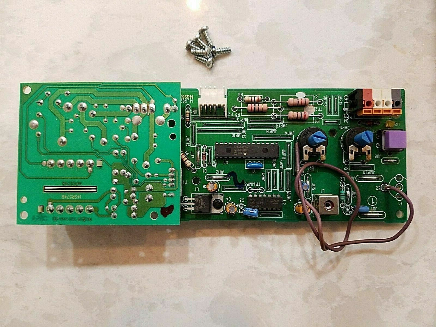 Liftmaster Chamberlain 41AC050-1 Circuit Board 315 MHz Purple Learn BOARDS ONLY