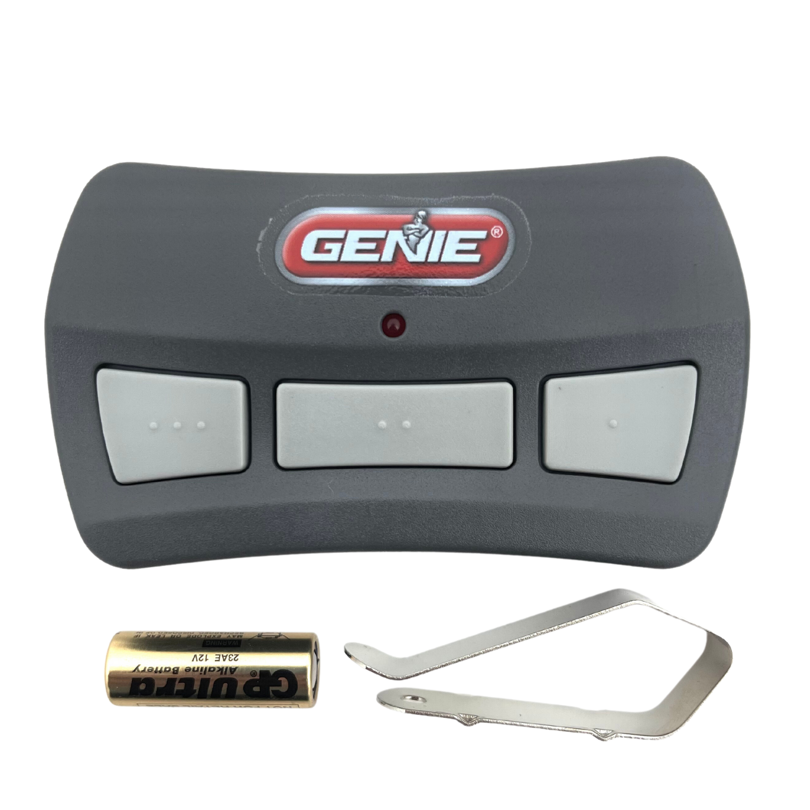 2-Pack Genie Garage Door Opener Remotes - Replacement For GITR-3 & OCDTR-3 With 3-Year Warranty