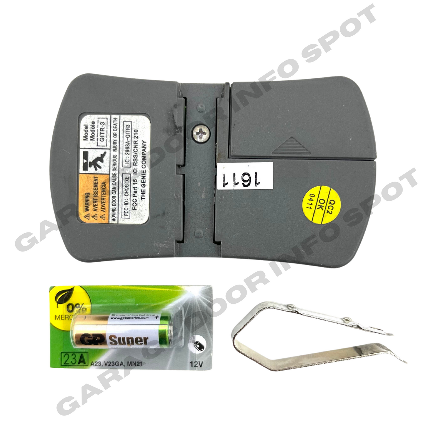 OEM GITR-3 Genie 36433A Garage Door 3 Button Opener Remote Intellicode G3T-A