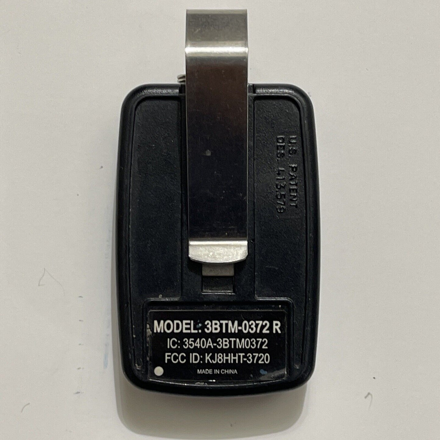 Wayne Dalton 3-Button 3BTM-0372 Mini Garage Door Opener Remote w/ Clip 3973C