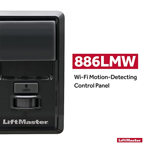 LiftMaster 886LMW Wi-Fi Operated Motion - Detecting Control Panel with Automatic Lighting