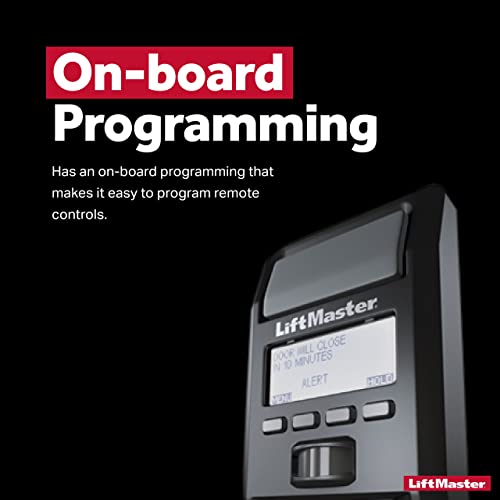 LiftMaster 880LM Motion-Detecting Control Panel - Features Menu-Driven Panel and Timer-to-Close