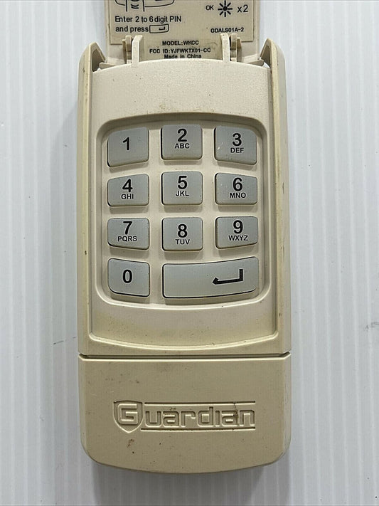 OEM Guardian Model: WKCC Wireless Entry Keyless Keypad 303 / 309 MHz
