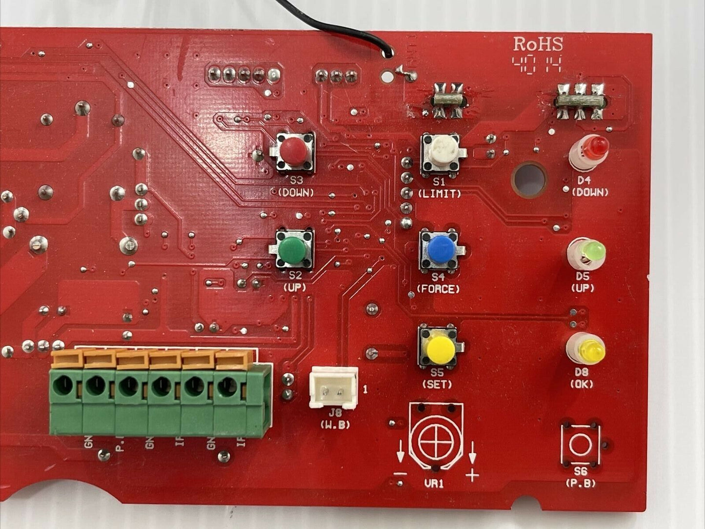 Guardian 2211-D Garage Door Circuit Board 5B10-1449 / DCSM-A REV:11-1 / GACO-SHA