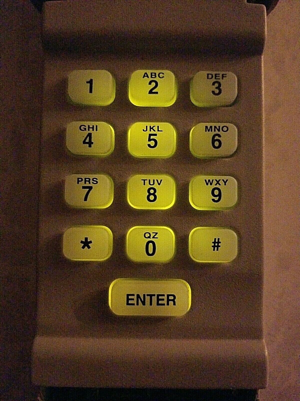 OEM Chamberlain Liftmaster 940CB Wireless Entry Keyless Keypad Red Lea ...