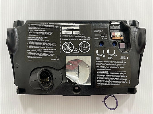 Chamberlain Liftmaster 41AS050R1 Circuit Board End Panel Purple Learn Button