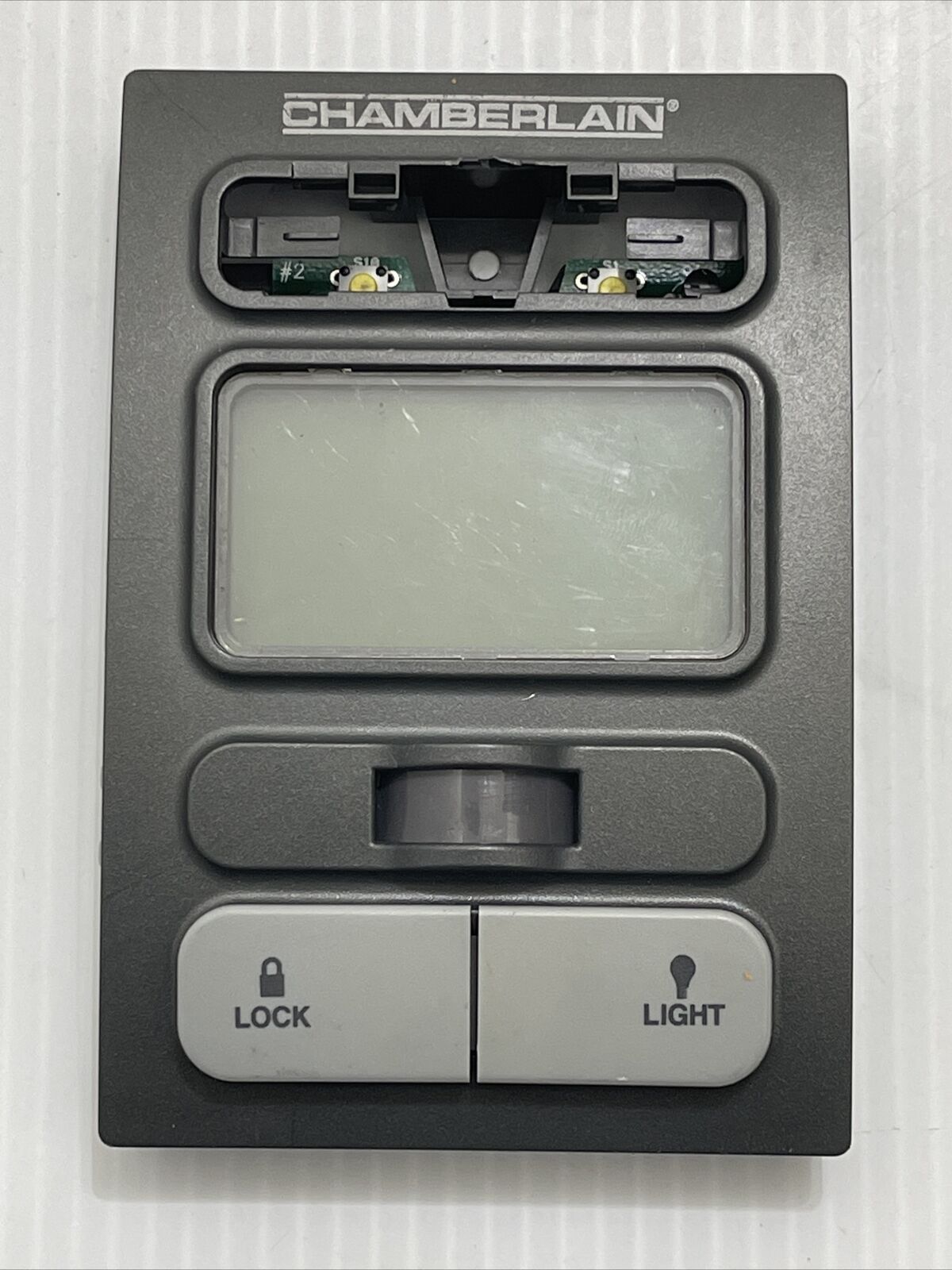 Chamberlain 41A6318 Garage Door Multi Function Wall Button Console - NO BUTTON