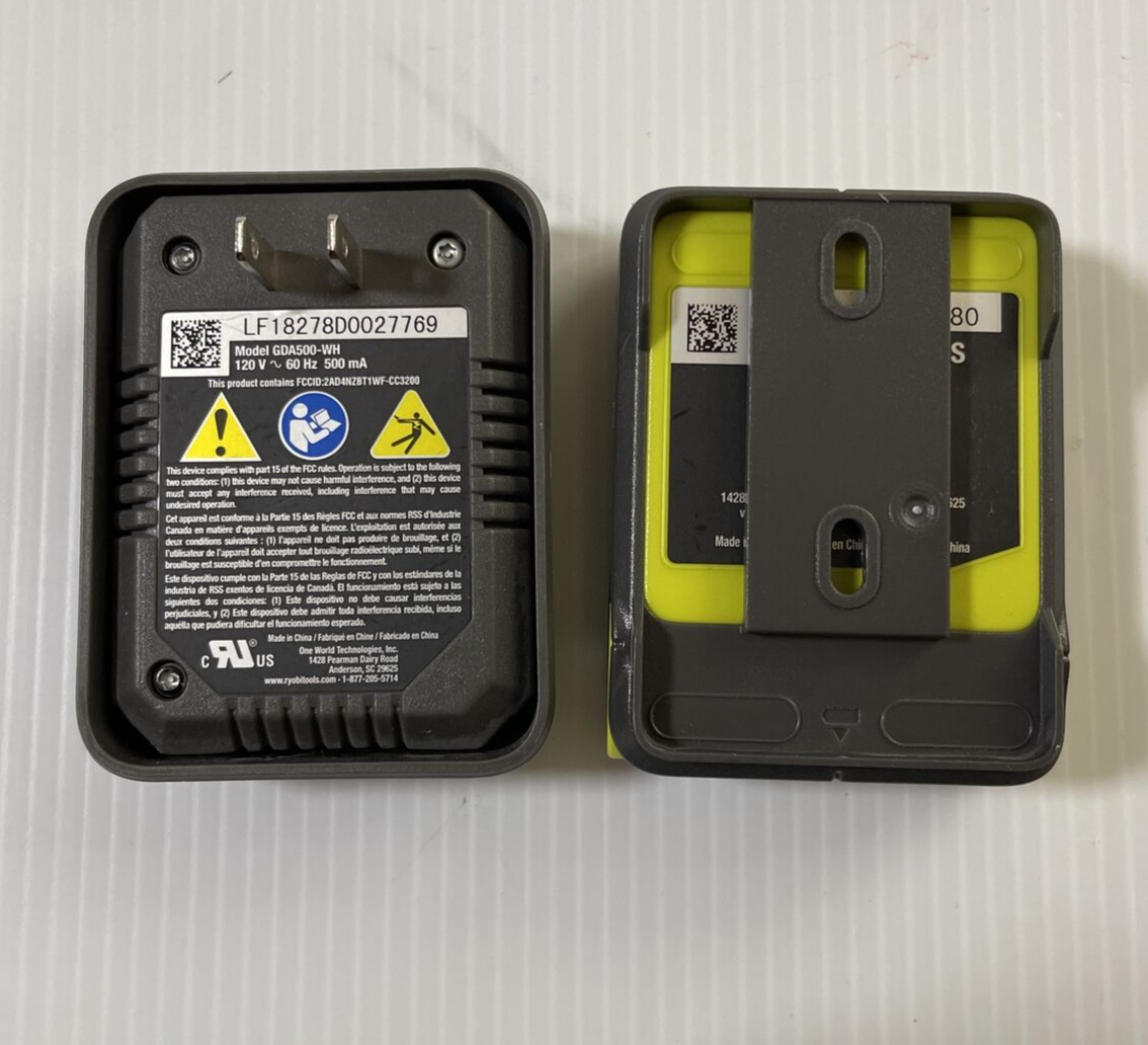 Ryobi Garage Door Wifi Connectivity System GDA-500WH & GDA-500DS