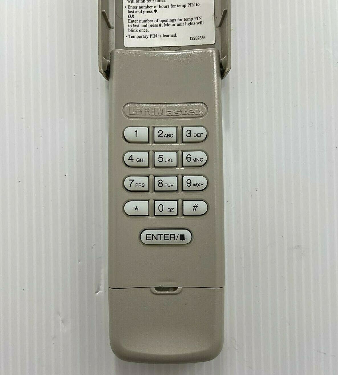 OEM Chamberlain Liftmaster 877LM Wireless Entry Keyless Keypad Yellow ...