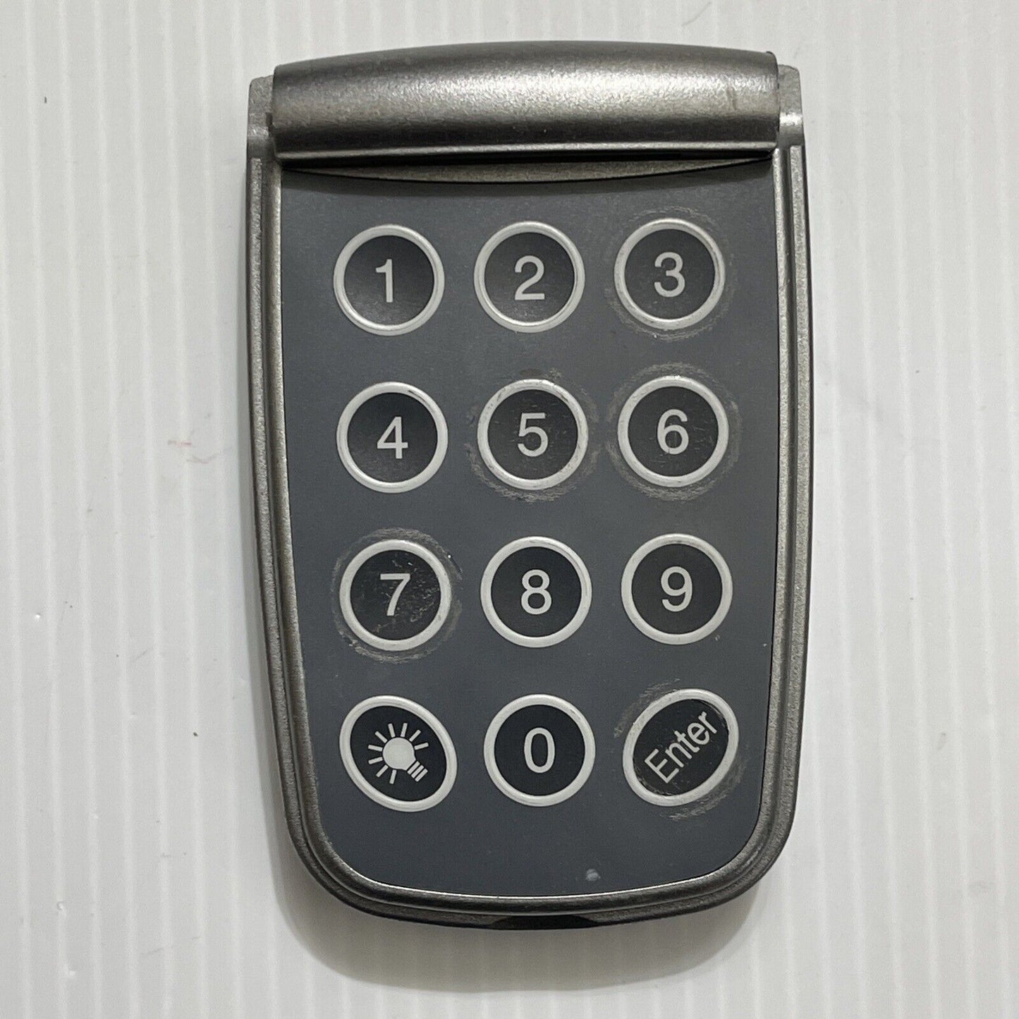 Marantec M3-631 Flip Cover Wireless Keyless Garage Door Keypad - MISSING PARTS!