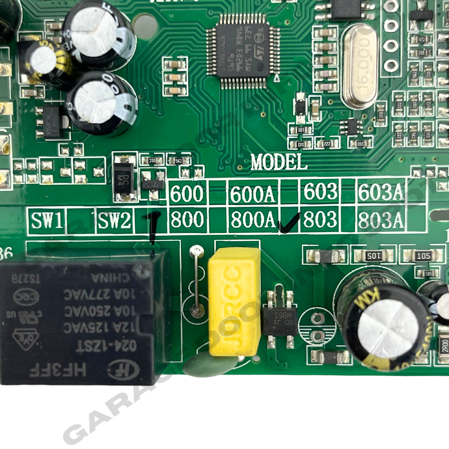 SW2 800A Garage Door Opener Motor Logic Circuit Control Board