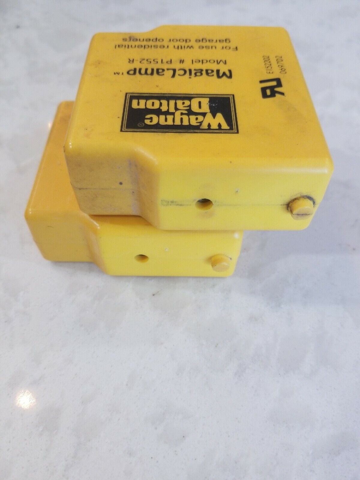 Wayne Dalton Yellow Magic Lamp Safety Eye Photo Cell Sensors P1552-T P1552-R