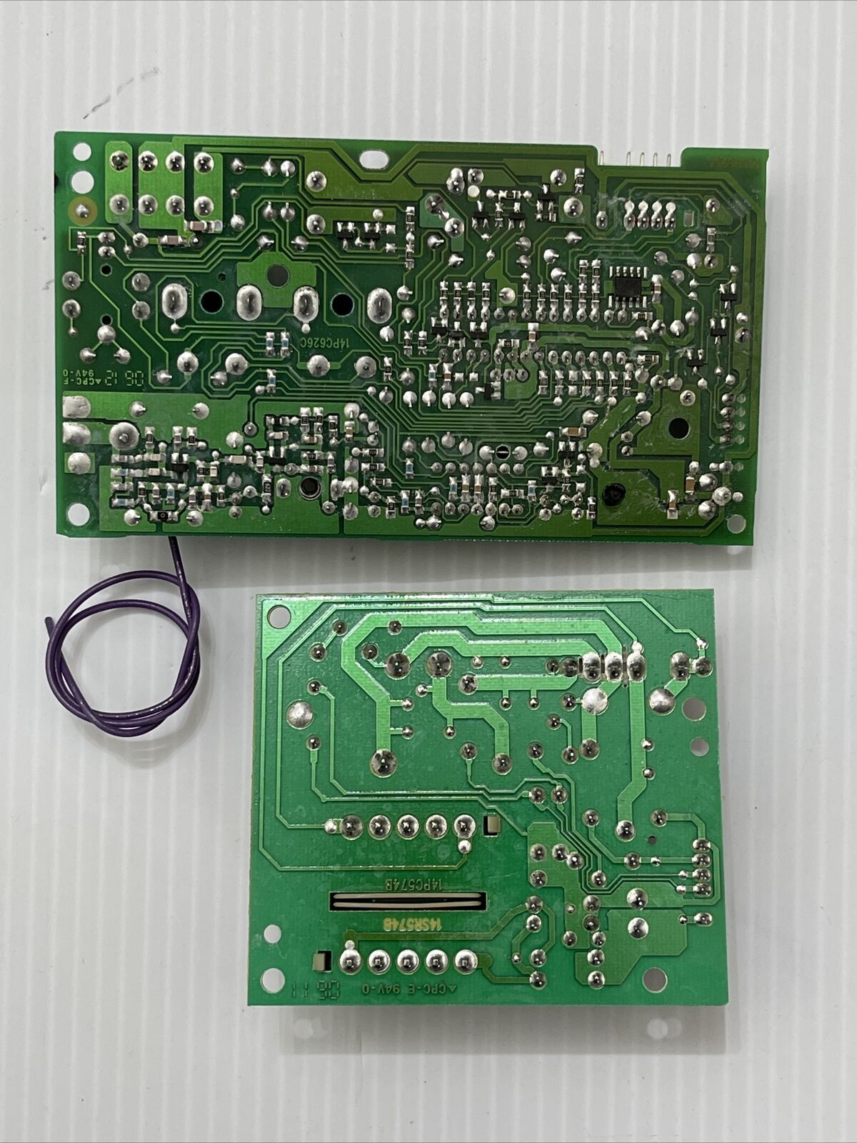 Sears Craftsman 41AS150-1 Circuit Logic Board End Panel Purple Learn BOARDS ONLY