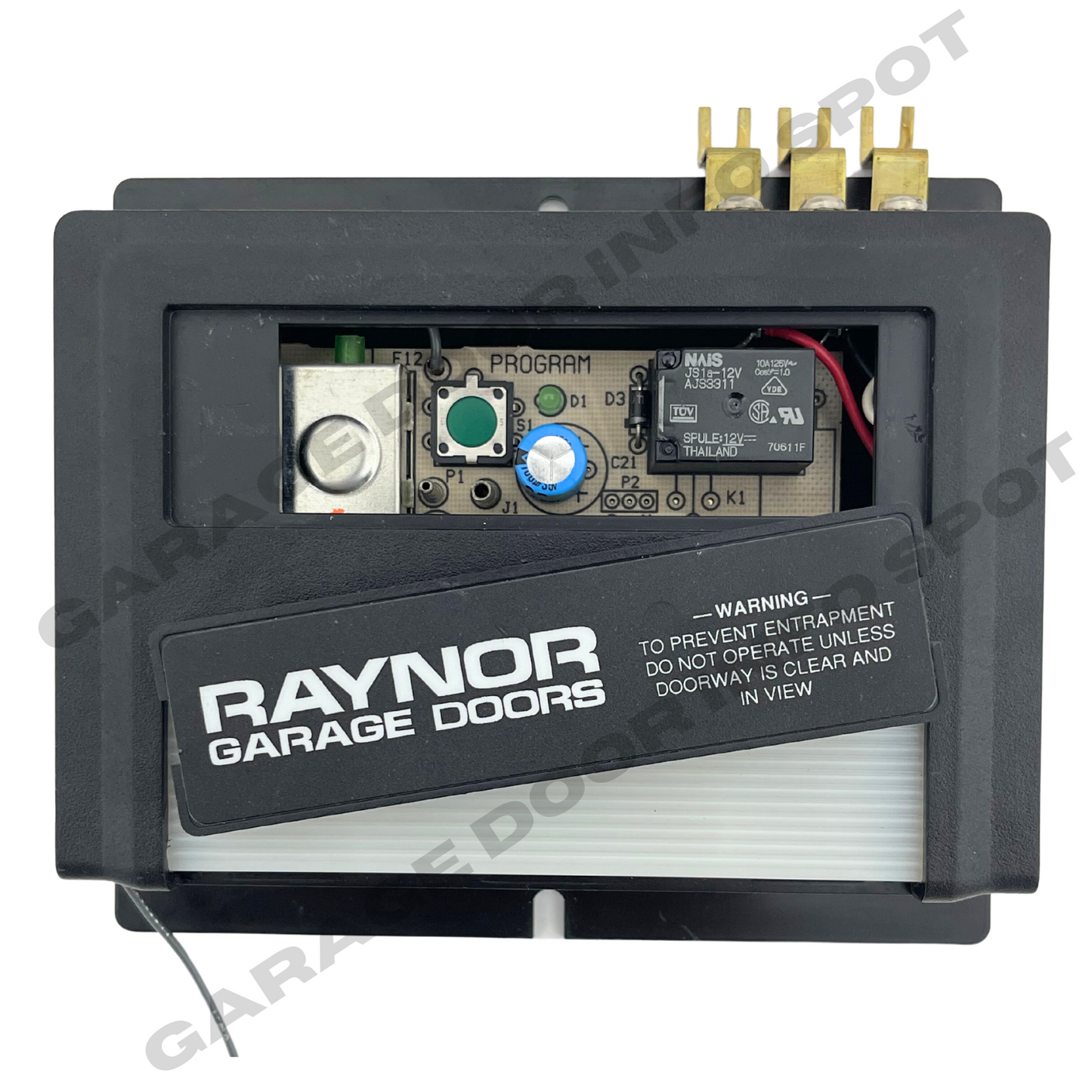 540RGD Raynor Universal Garage Door External Radio Receiver HBW1115 Green Learn