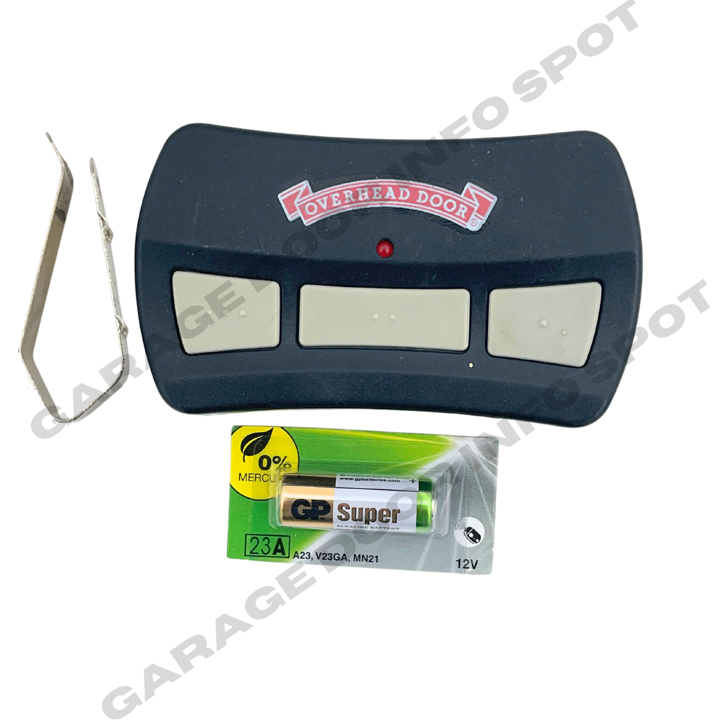 OCDTR-3 Overhead Door 3 Button Garage Door Opener Operator Remote Control