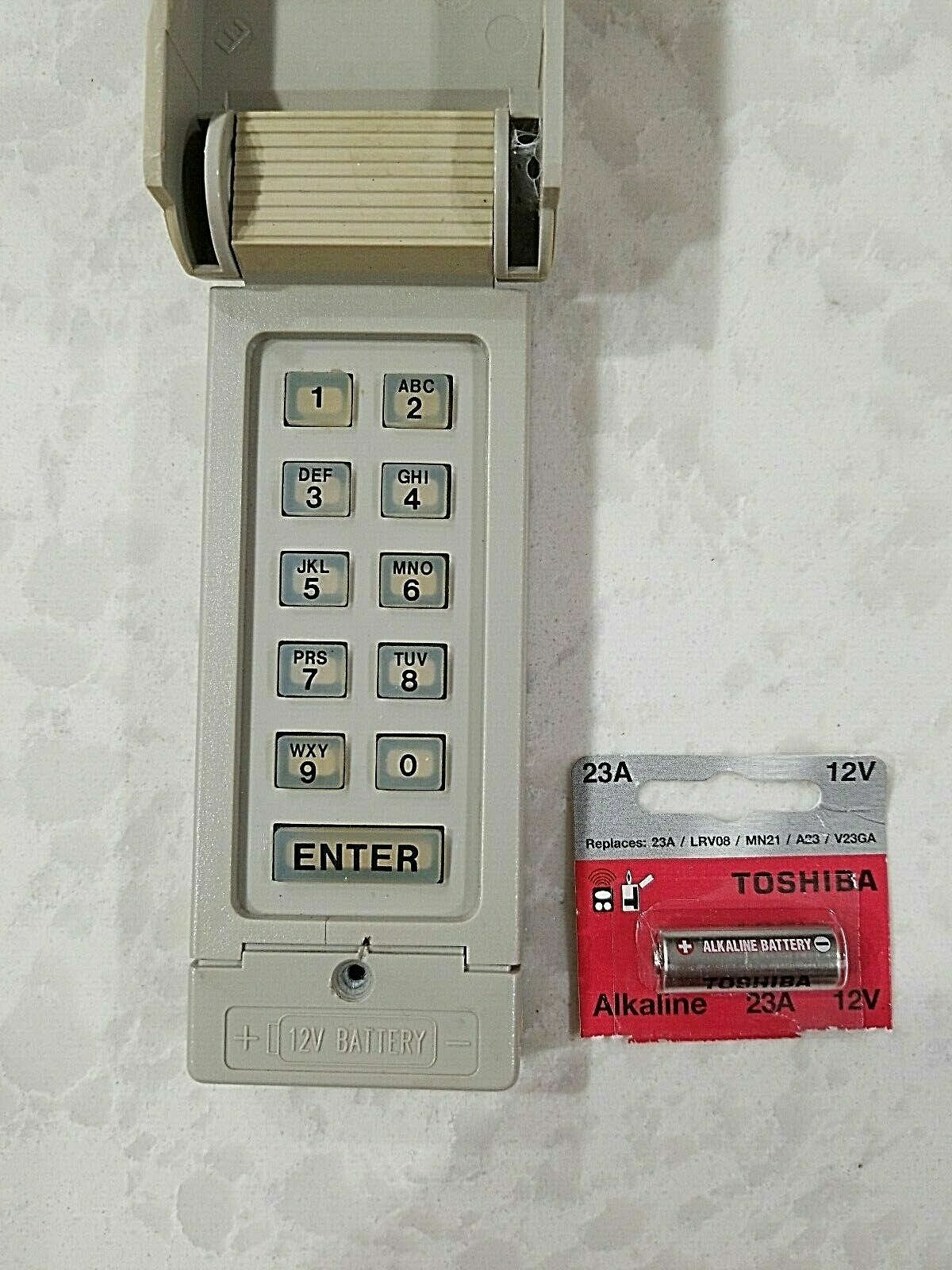 OEM Chamberlain Liftmaster 66LC Wireless Entry Keyless Keypad Green Learn Button