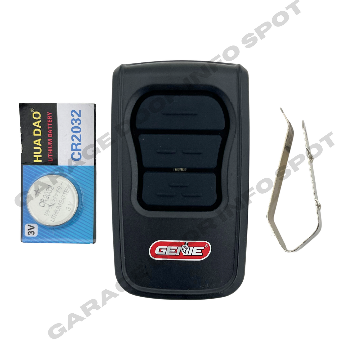 GM3T Genie 3 Button UNIVERSAL Intellicode Garage Door Remote Control Geniemaster