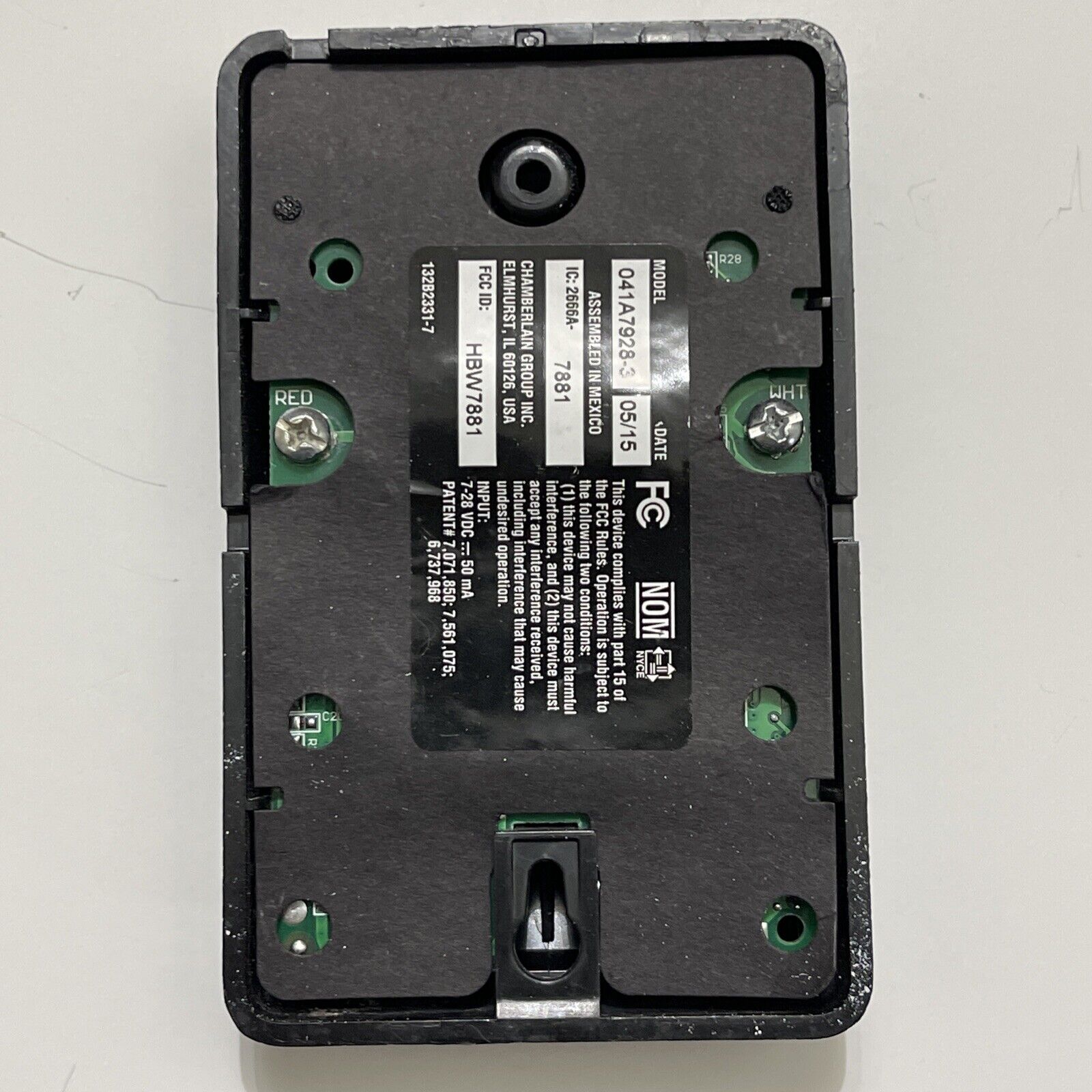 thumbnail image 2 of Used Chamberlain 41C494-2 Garage Door Wall Button – Soft-Glo, Works With Craftsman/LiftMaster 2 of 4
