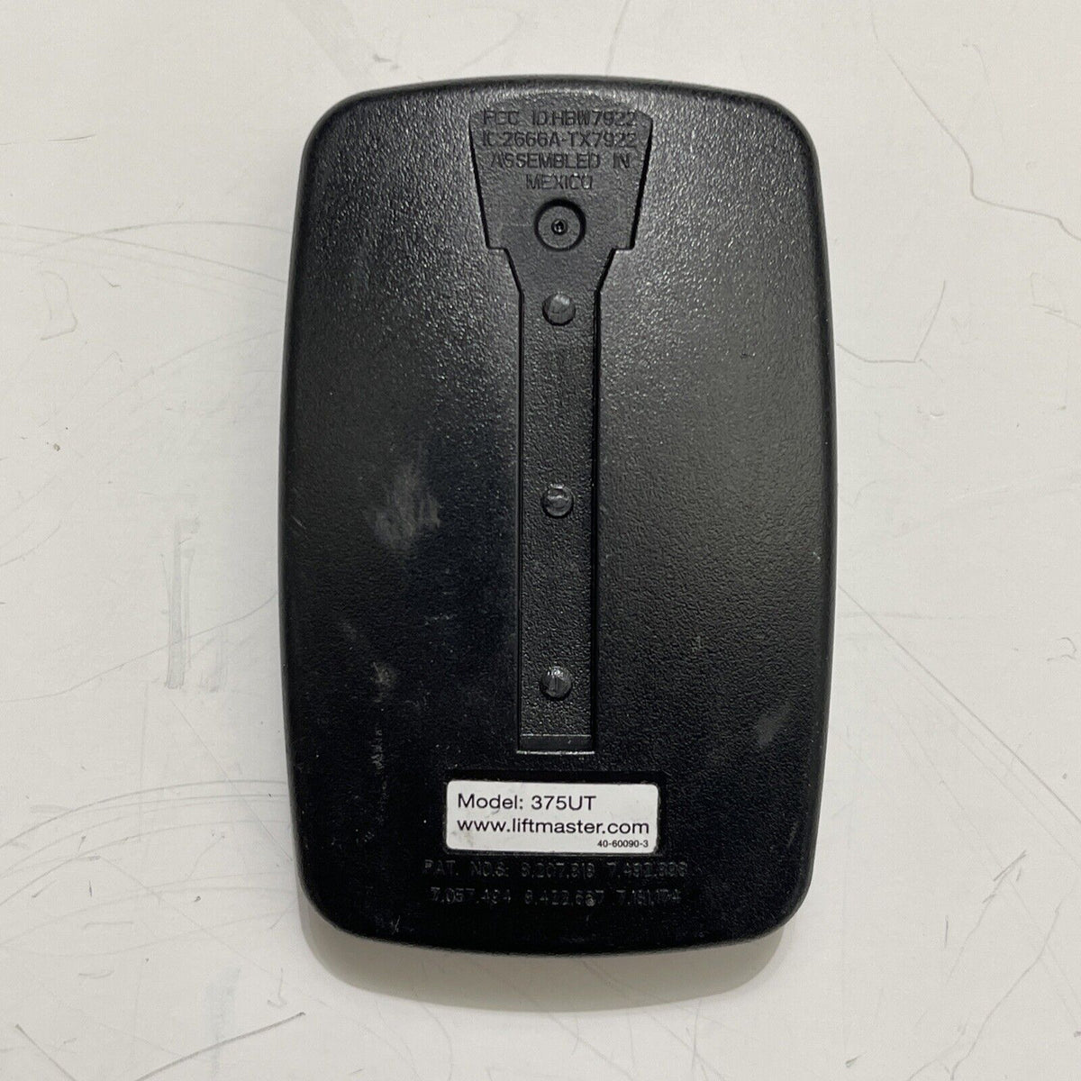 375ut Chamberlain 375UT Liftmaster Clicker 2 Button TRUE UNIVERSAL Remote Co ...