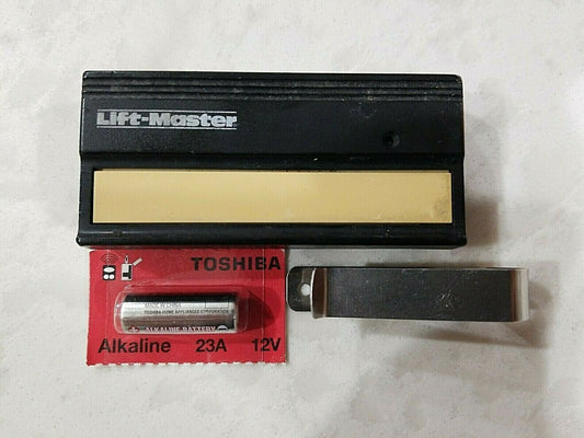 Genuine OEM Chamberlain Liftmaster 81LM 1 Button Remote w/Battery & Clip HBW0710