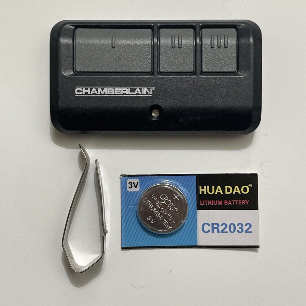 956ev Remote Genuine OEM Chamberlain Liftmaster 953EV/EVC 3 Button UNIVERSAL Remote ...