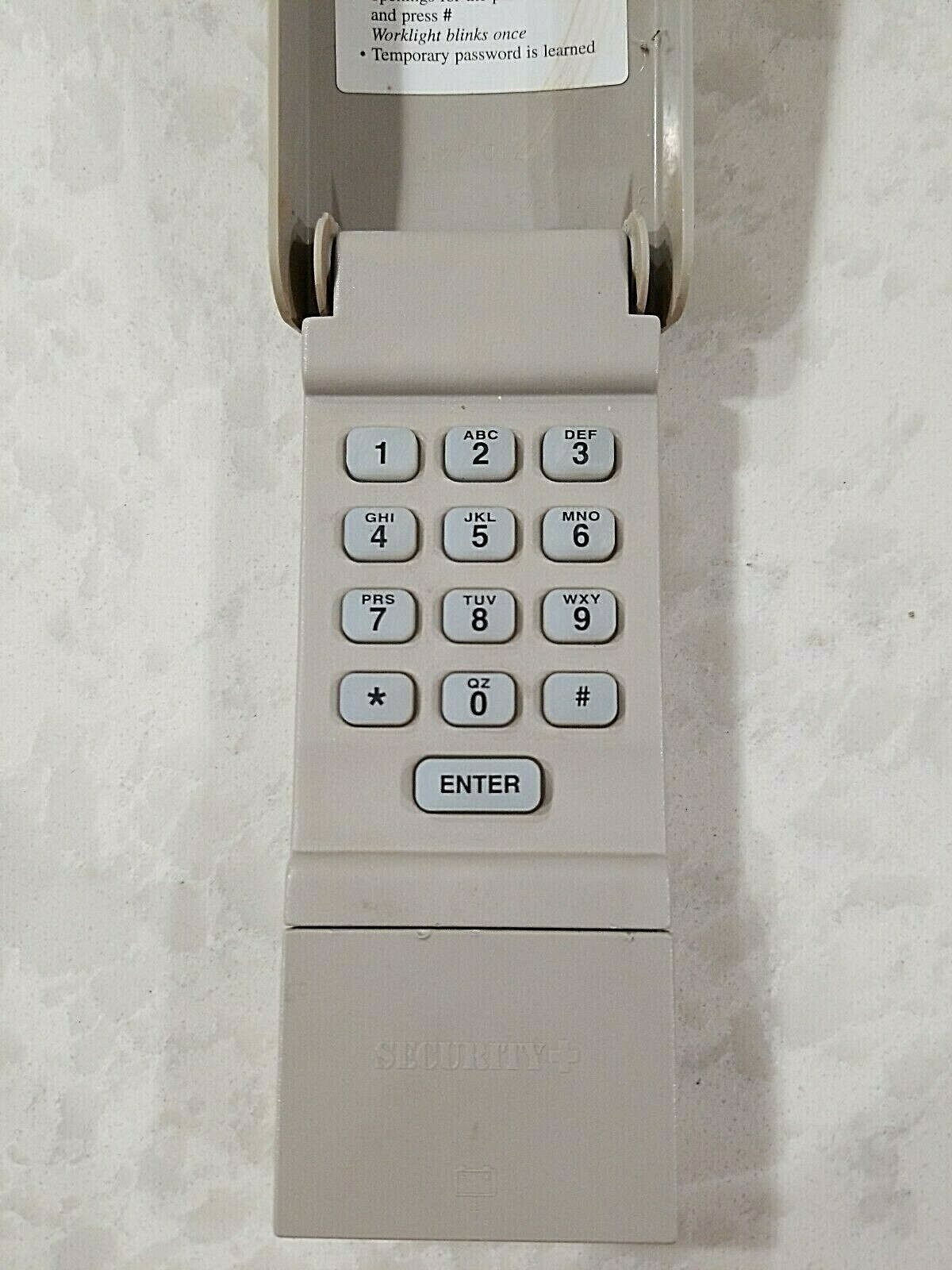 OEM Chamberlain Liftmaster 940CB Wireless Entry Keyless Keypad Red Lea ...