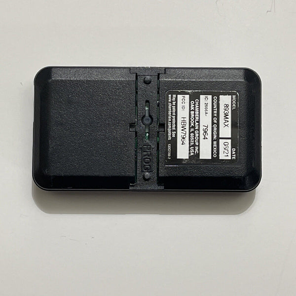 Genuine OEM Chamberlain Liftmaster 893MAX 3 Button UNIVERSAL Remote Co ...