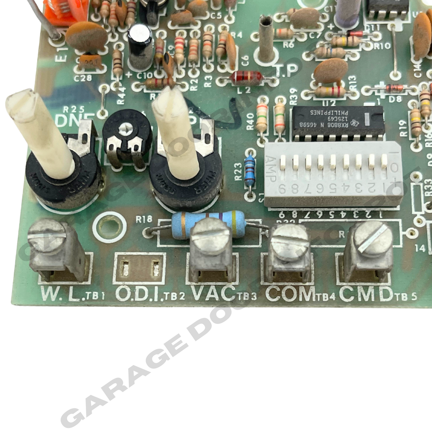 41A3039 Chamberlain Garage Door Operator Circuit Logic Board 9 Dip - BOARD ONLY!