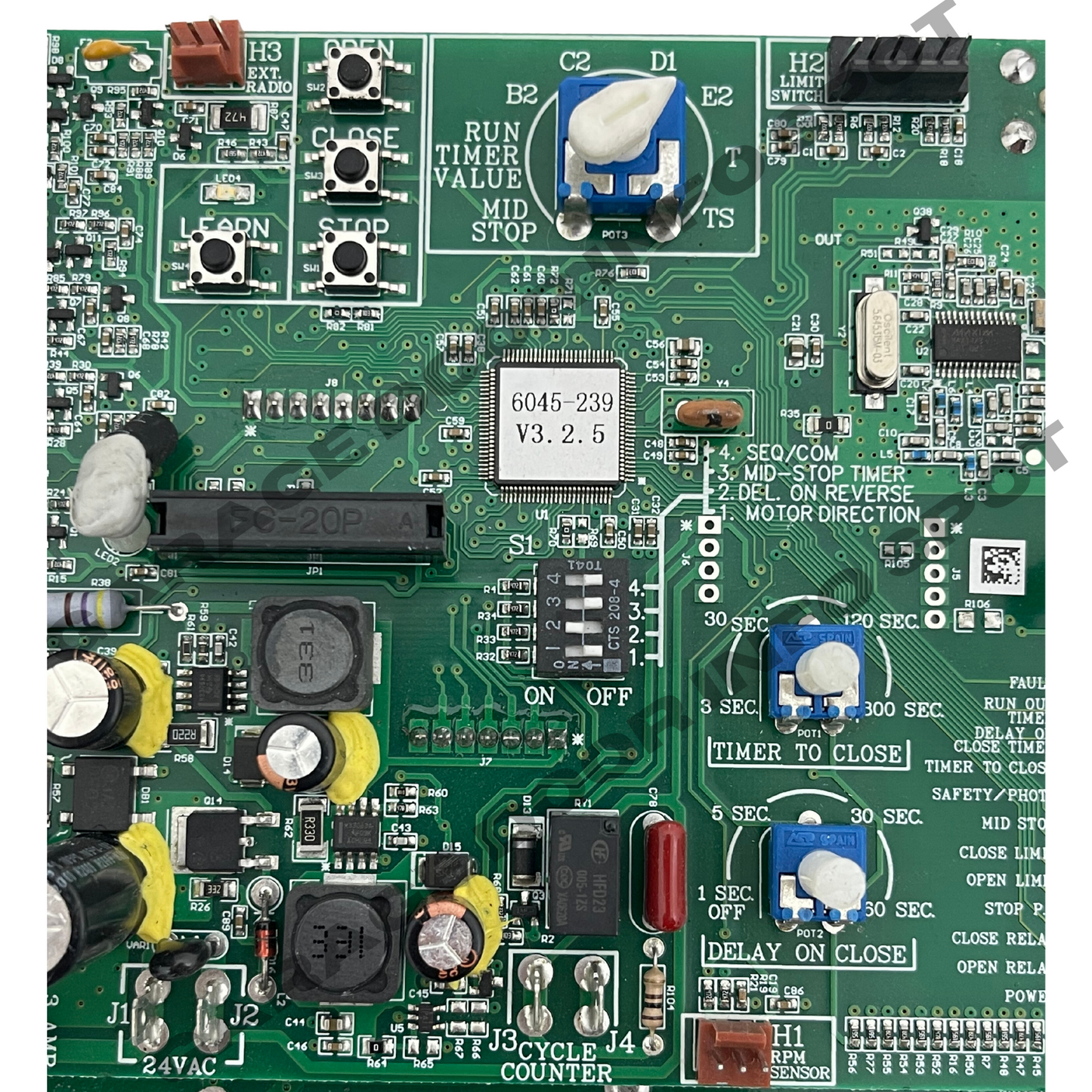 6045-047 Micanan 5-Relay Logic Board MK00641, 6045-239, 6045-050, E58171